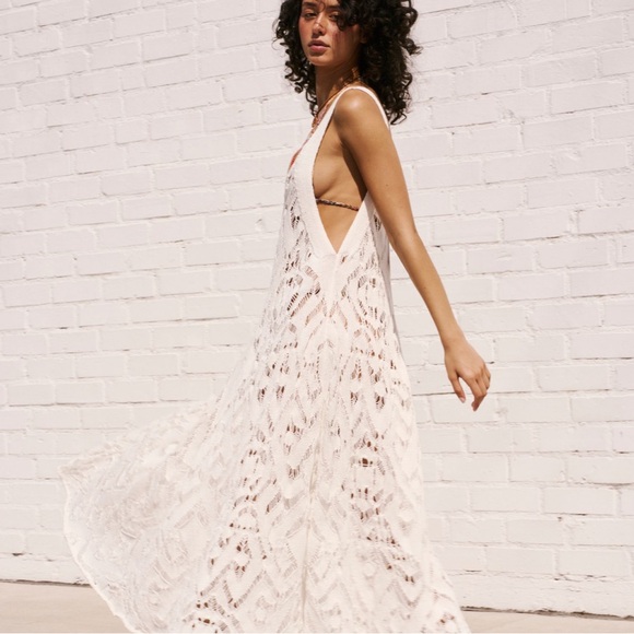 ⚡️FINAL PRICE!⚡️FREE PEOPLE BIANCA FAUXCHET MIDI! New w/ tags! - Picture 3 of 8